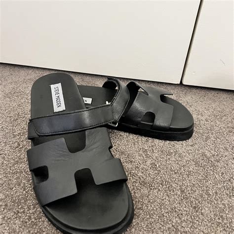 replica hermes sandals|hermes sandals vs steve madden.